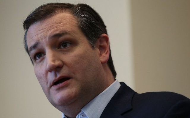 Ted Cruz, sénateur républicain du Texas et ancien candidat à l'élection présidentielle américaine, à Hollywood, en Floride, le 20 avril 2016. (Crédit : Joe Raedle/Getty Images/AFP)