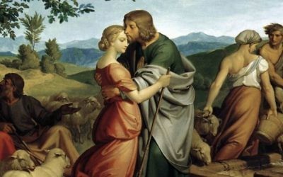 "Jacob rencontre Rachel avec les troupeaux de son Père" de Joseph von Führich, 1836 (Domaine public via Wikimedia Commons) "Jacob rencontre Rachel avec les troupeaux de son Père" de Joseph von Führich, 1836 (Domaine public via Wikimedia Commons)