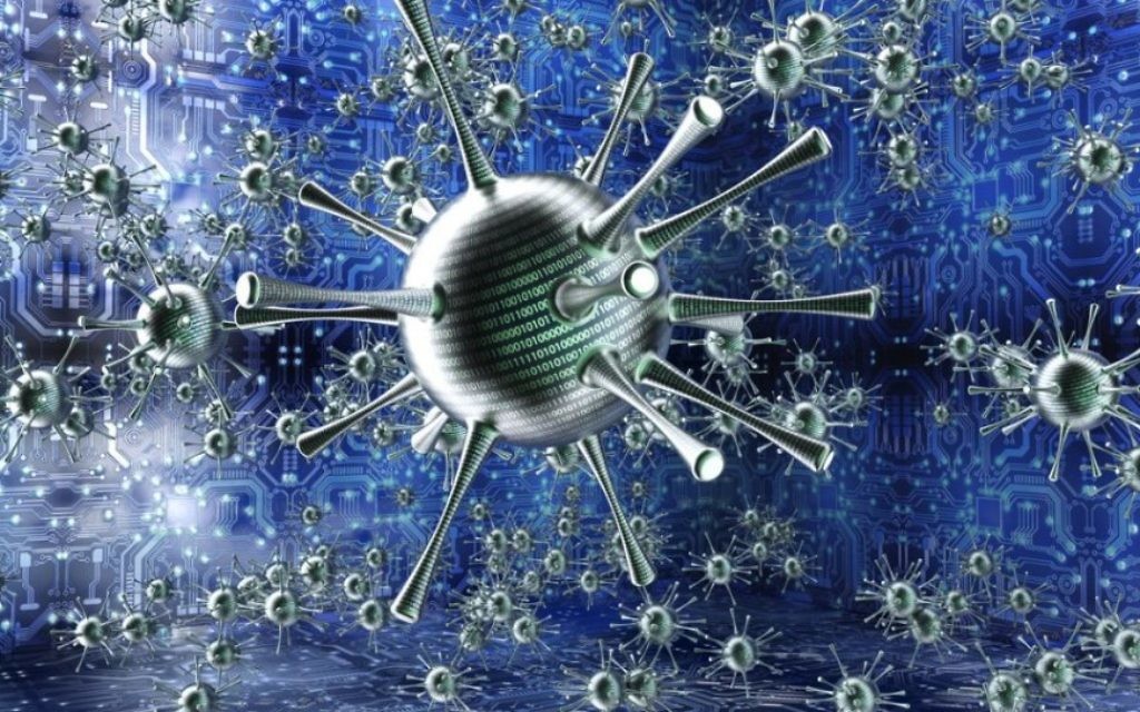 Virus informatique d'illustration.  (Crédit : istock)