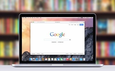 La page d'accueil de Google. Illustration. (Crédit : Alexey Boldin image via Shutterstock)