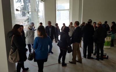 La future Maison de l'Emploi de Jérusalem, dédiée aux olims francophones, en janvier 2017. (Crédit : Qualita)