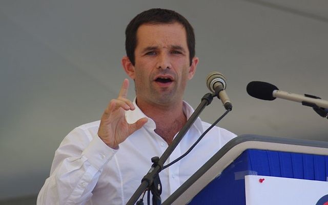 Benoît Hamon à La Fête de la Rose du PS 44, à Préfailles, le 15 septembre 2009. (Crédit : Pleclown/CC SA 3.0/Wikimedia commons)
