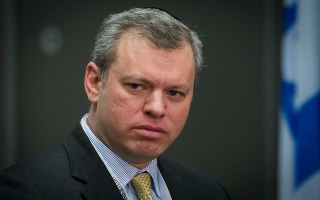Eli Groner, directeur général du bureau du Premier ministre, le 26 janvier 2016. (Crédit : Miriam Alster/Flash90)