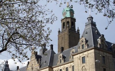L'Hôtel de ville de Rotterdam, aux Pays-Bas. (Crédit : CC BY/Wikimedia))