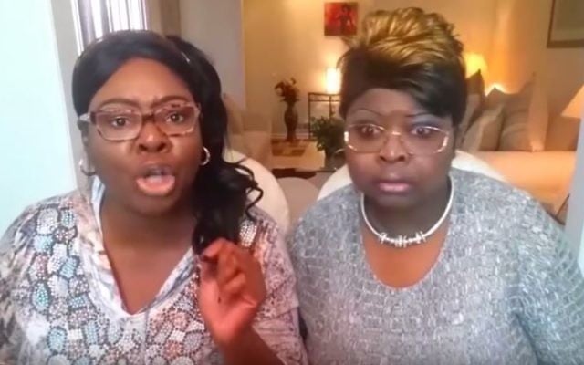 Diamond et Silk, deux fans de Donald Trump, soutiennent Israël après le vote de la résolution 2334 du Conseil de sécurité des Nations unies et le discours sur la paix au Moyen Orient de John Kerry, en décembre 2016. (Crédit : capture d'écran YouTube) Diamond et Silk, deux fans de Donald Trump, soutiennent Israël après le vote de la résolution 2334 du Conseil de sécurité des Nations unies et le discours sur la paix au Moyen Orient de John Kerry, en décembre 2016. (Crédit : capture d'écran YouTube)