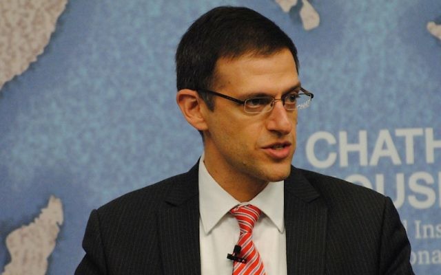 Adam Szubin a aidé à élaborer l'accord avec l'Iran, photo prise en 2015 (Crédit : Flickr Commons via JTA)