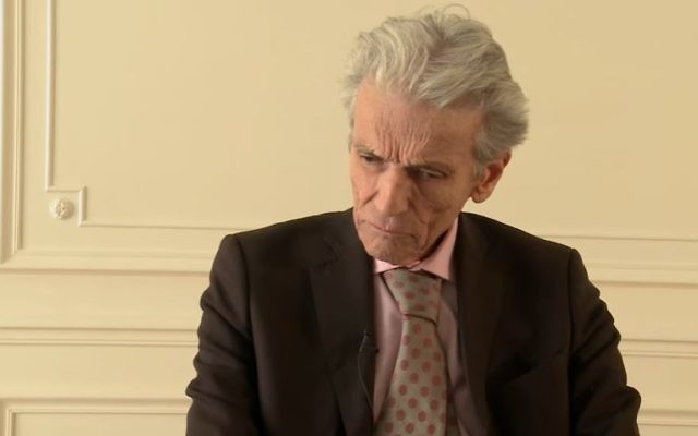 Thierry Lévy, sur  le plateau de Ce soir ou jamais. (Crédit: capture d'écran/Youtube)