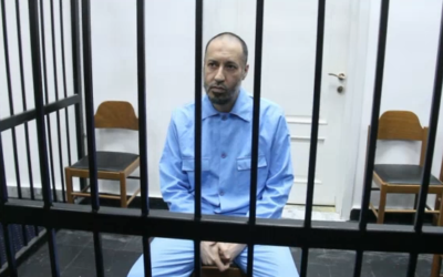Seïf al-Islam en novembre 2015 (Crédit : Capture d’écran AFP)