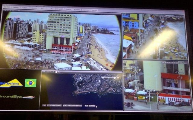 Le système de surveillance GroundEye d'Elbit permet aux utilisateurs de zoomer et de manoeuvrer entre divers domaines d'intérêt pour identifier les menaces possibles. (Crédit: Elbit )