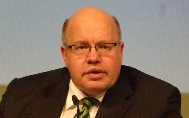 Peter Altmaier en 2013 (Crédit : RudolfSimon/CC BY SA 3.0)