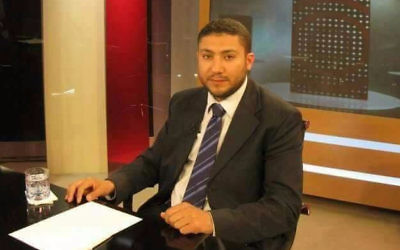 Muhammad Murtaja, 40 ans, arrêté par le Shin Bet qui le soupçonne d'avoir détourner l'argent d'une association turque au profit du Hamas. (Crédit : COGAT)