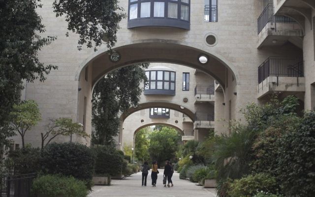 Le luxueux quartier de Mamila à Jérusalem, le 27 octobre 2015. (Crédit : Lior Mizrahi/Flash90)