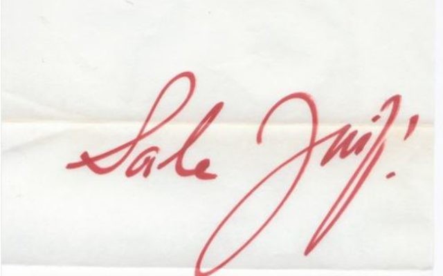 Une lettre antisémite adressée en 1958 à Mendès-France, mise en ligne par son petit-fils, Trsitan (Crédit: capture d'écran Twitter/ Tristan M.F.) Une lettre antisémite adressée en 1958 à Mendès-France, mise en ligne par son petit-fils, Trsitan (Crédit: capture d'écran Twitter/ Tristan M.F.)