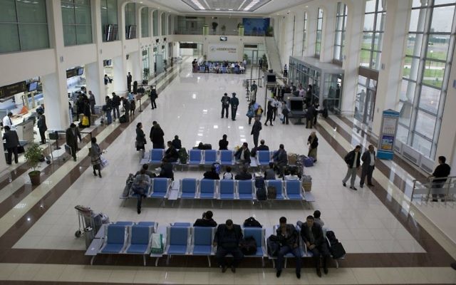 L'aéroport international de Tachkent, capitale de l'Ouzbékistan. Illustration. (Crédit : Uzbekistan Airways)