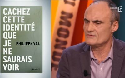 Philippe Val, présente son dernier ouvrage dans l'émission La Grande Librairie (Crédit: capture d'écran Youtube/LGL)