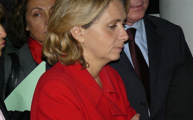 Valérie Pécresse, lors d'une visite du musée du Quai Branly, le 28 novembre 2008 (Crédit : CC BY-SA 3.0/Wikimédia/Siren-Com) Valérie Pécresse, lors d'une visite du musée du Quai Branly, le 28 novembre 2008 (Crédit : CC BY-SA 3.0/Wikimédia/Siren-Com)