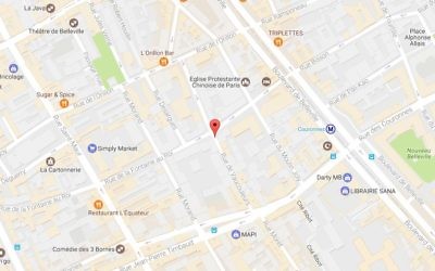 La rue Vaucouleurs dans le XIe arrondissement de Paris (Crédit : capture d'écran Google Map)