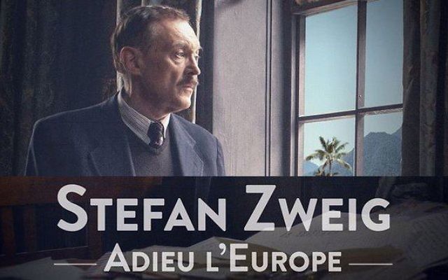Stefan Zweig a eu le droit à un biopic 'Adieu l'Europe' en 2015 (Crédit: capture d'écran) Stefan Zweig a eu le droit à un biopic 'Adieu l'Europe' en 2015 (Crédit: capture d'écran)