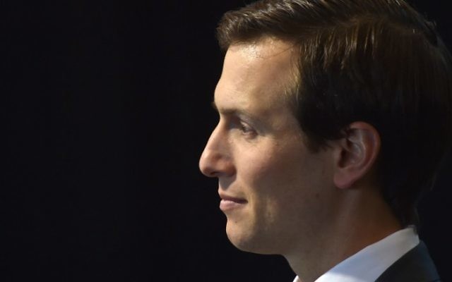 Jared Kushner, conseiller du président américain Donald Trump, dans le Michigan, le 15 mars 2017. (Crédit : Nicholas Kamm/AFP) Jared Kushner, conseiller du président américain Donald Trump, dans le Michigan, le 15 mars 2017. (Crédit : Nicholas Kamm/AFP)