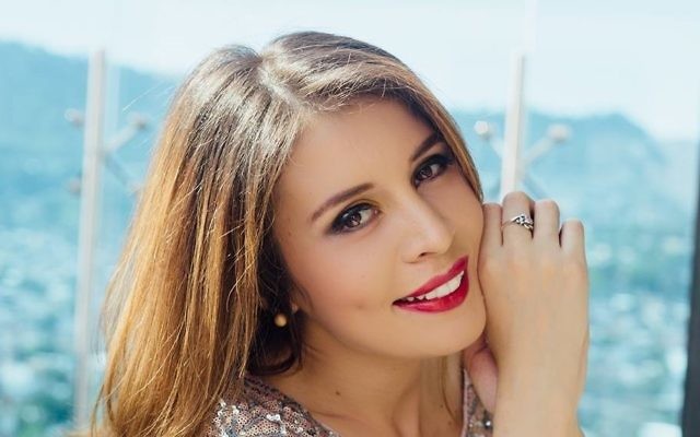 Iroshka Elvir, l'épouse de Salvador Nasralla, candidat à la présidence du Honduras, en juillet 2016. (Crédit : Facebook)