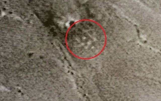 L'image satellite diffusée par la mission israélienne aux Nations unies le 28 juin 2017, montre une Étoile de David utilisée comme cible pour les essais balistiques iraniens. (Crédit : Nations unies) L'image satellite diffusée par la mission israélienne aux Nations unies le 28 juin 2017, montre une Étoile de David utilisée comme cible pour les essais balistiques iraniens. (Crédit : Nations unies)