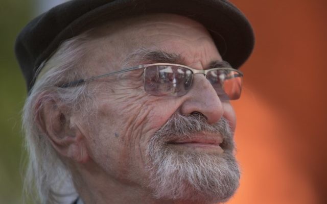 Martin Landau pendant une cérémonie en l'honneur de Tim Burton, à Hollywood, le 8 septembre 2016. (Crédit : David McNew/AFP)