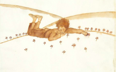 Antoine de Saint-Exupéry avait offert à son amie Sylvia Hamilton ces croquis préparatoires à l’illustration de son chef-d’œuvre. Artcurial les a vendus à Paris, le 14 juin 2017. (Crédit : Artcurial)