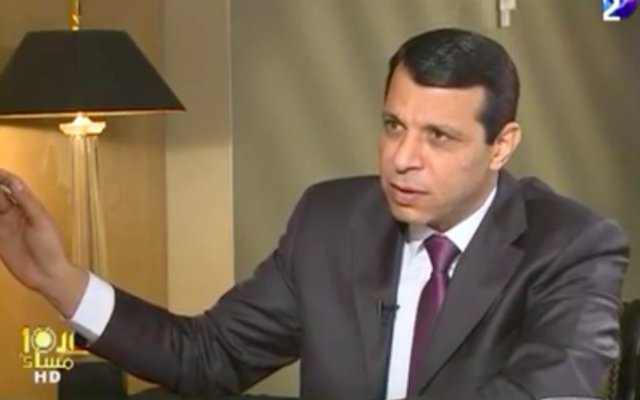 Mohammad Dahlane (Crédit : Capture d’écran YouTube) Mohammad Dahlane (Crédit : Capture d’écran YouTube)
