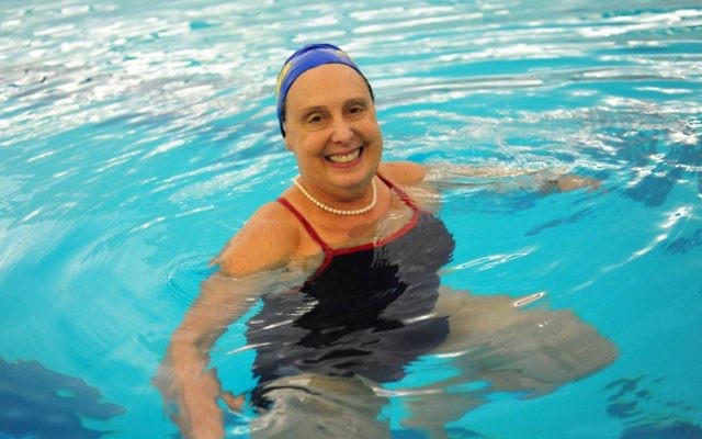Jane Katz a fait sensation en natation et en gym aquatique durant de nombreuses décennies (Autorisation)