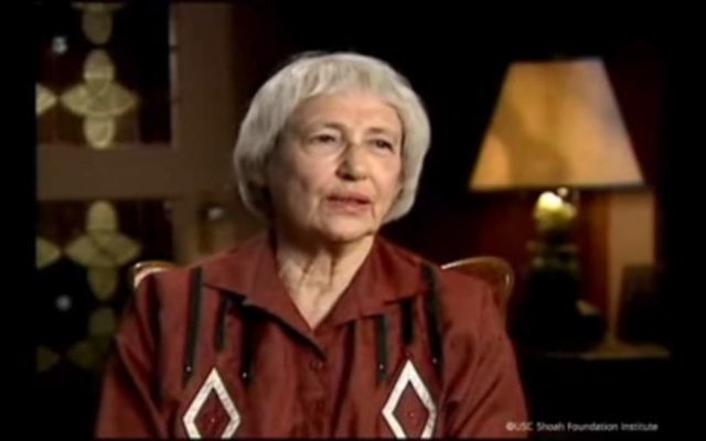 Margaret Bergmann Lambert. (Crédit : capture d'écran YouTube)