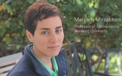 La mathématicienne iranienne Maryam Mirzakhani. (Crédit: capture d'écran YouTube/WIRED Science)