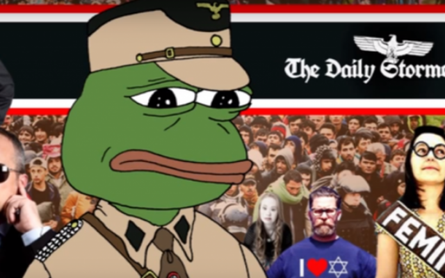 The Daily Stormer (Crédit : capture d'écran YouTube) The Daily Stormer (Crédit : capture d'écran YouTube)