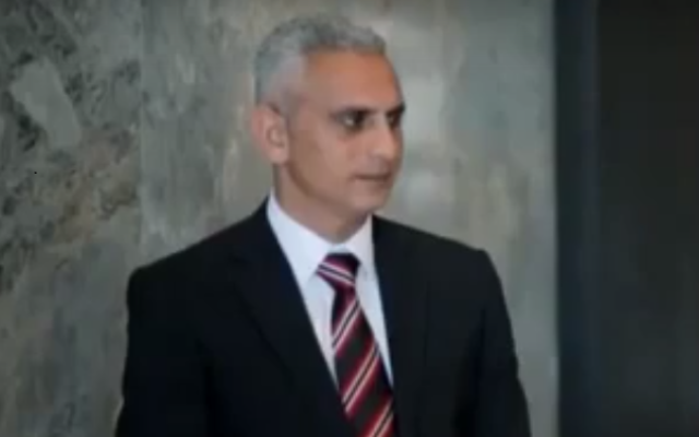 Elias Karram, journaliste d'Al Jazeera, en 2016. (crédit : capture d'écran YouTube) Elias Karram, journaliste d'Al Jazeera, en 2016. (crédit : capture d'écran YouTube)
