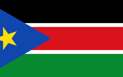 Drapeau du Soudan du Sud (Crédit : Domaine public)