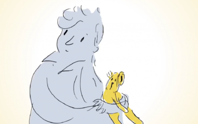 'L'ourson de Fred' un livre pour enfant qui sortira à la rentrée et qui raconte l'histoire vraie du rapport entre un enfant et son doudou pendant la Shoah (Crédit: capture d'écran Ed. Chandeigne/Youtube)