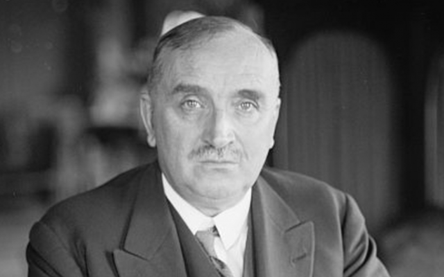Paul Claudel, le 14 mars 1927 (DR)