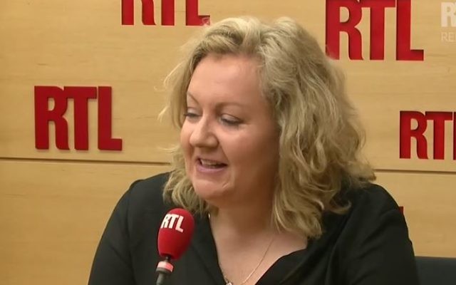 Sophie Montel, du Front National, sur RTL le 4 août 2017. (Crédit : capture d'écran RTL) Sophie Montel, du Front National, sur RTL le 4 août 2017. (Crédit : capture d'écran RTL)