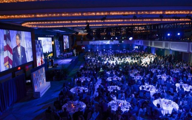 Over 1,200 people gather for a Friends of the IDF gala in New York on October 23, 2017. (Shahar Azran/FIDF) Over 1,200 people gather for a Friends of the IDF gala in New York on October 23, 2017. (Shahar Azran/FIDF)