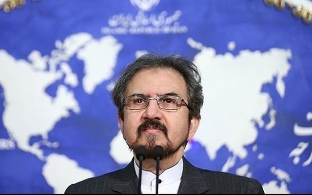 Bahram Ghassemi, porte-parole de et chef de la la diplomatie iranienne, le 13 novembre 2017. (Crédit : Wikimédia CC BY 4.0) Bahram Ghassemi, porte-parole de et chef de la la diplomatie iranienne, le 13 novembre 2017. (Crédit : Wikimédia CC BY 4.0)