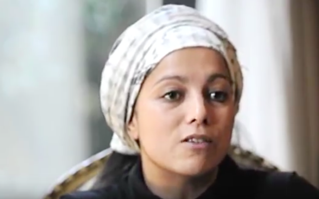 Houria Bouteldja (Crédit : Capture d’écran YouTube)