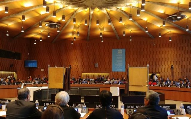 Le conseil exécutif de l'UNESCO vote pour son nouveau président, le 16 novembre 2017. (Autorisation) Le conseil exécutif de l'UNESCO vote pour son nouveau président, le 16 novembre 2017. (Autorisation)