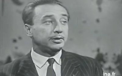Romain Gary interviewé par Pierre Dumayet, à propos de son livre 'Les racines du ciel' (Crédit: capture d'écran Youtube)