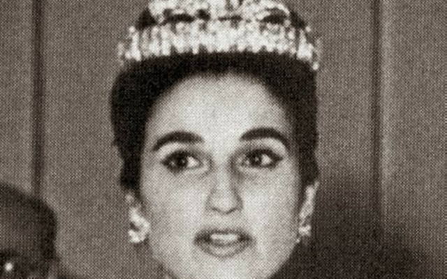 Carmen Franco le jour de son mariage (Crédit : Jorinosa/ Creative Commons Attribution-Share Alike 4.0 International/Wikimedia)