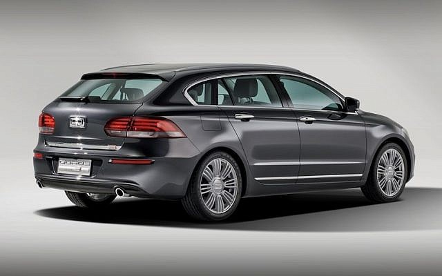 Le véhicule concept Qoros 3 Estate (publiée avec autorisation)