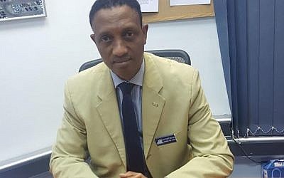 Abraham Lincoln, futur directeur de l'antenne israélienne de la Fédération des juifs noirs (Crédit: autorisation)