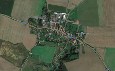 Lety, dans le sud-ouest de la République tchèque (Photo : Google Maps)