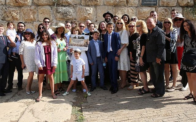 Le rabbin Scheiner et les membres de la Palm Beach Synagogue durant une mission en Israël (Autorisation) Le rabbin Scheiner et les membres de la Palm Beach Synagogue durant une mission en Israël (Autorisation)
