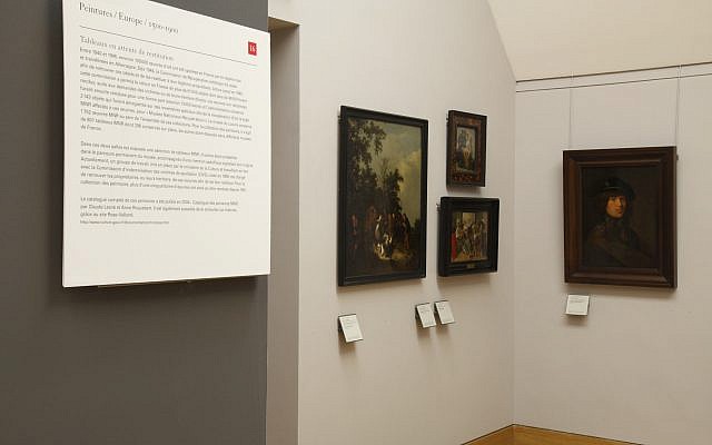 Nouvelle salle du Louvre dédiée aux oeuvres classées MNR (Crédit: Musée du Louvre) Nouvelle salle du Louvre dédiée aux oeuvres classées MNR (Crédit: Musée du Louvre)