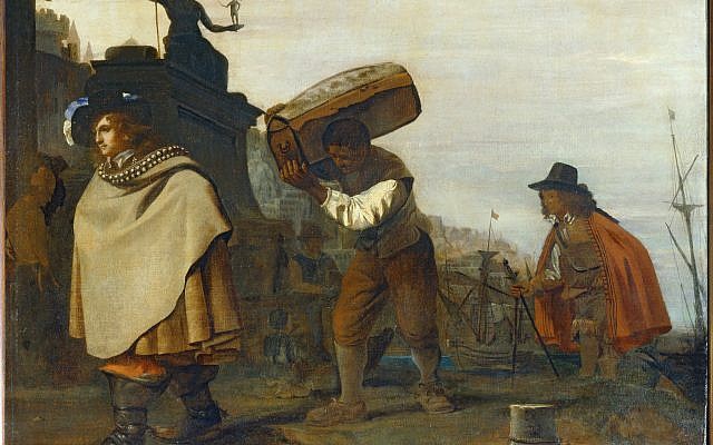Michael Sweerts, Gentilhomme arrivant dans un port méridional. MNR 478. Musée du Louvre, département des Peintures
(Crédit: 2009 Musée du Louvre / Erich Lessing) Michael Sweerts, Gentilhomme arrivant dans un port méridional. MNR 478. Musée du Louvre, département des Peintures
(Crédit: 2009 Musée du Louvre / Erich Lessing)