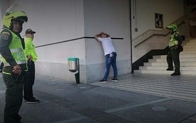 Binyamin Cohen, 35 ans, arrêté en Colombie avant d'être extradé vers Israël début février 2018 pour trafic de drogue et trafic d'êtres humains. (Police de Colombie)